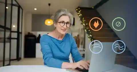 Understanding Zodiac Signs, Elements and Compatibility Woman with subtle elemental astrology symbols representing zodiac signs and the four elements